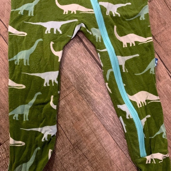 KicKee Pants Dinosaur Footie Pajama - Picture 3 of 6
